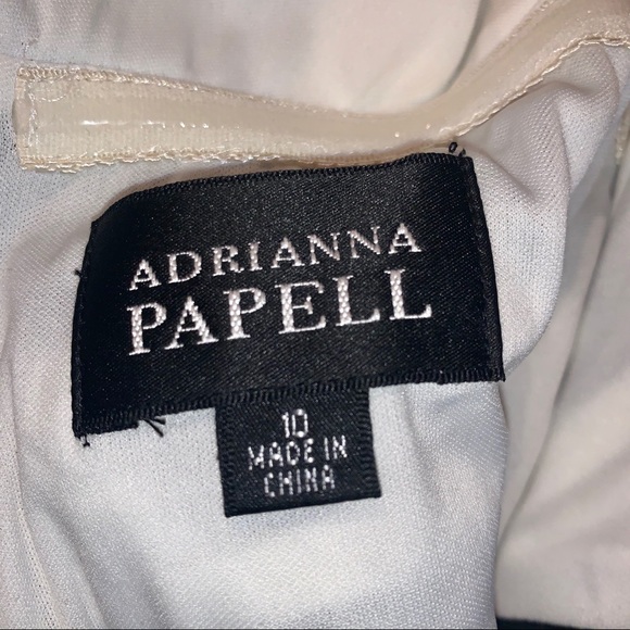NWT - Gorgeous Adrianna Papell Dress sz 10 - Picture 6 of 8